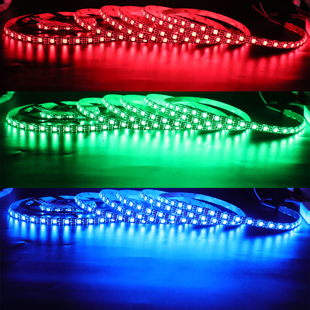 ECO RGB WS2812B LED Strip Individual Addressable 300LEDs ECO RGB WS2812B LED Strip Individual Addressable 300LEDs